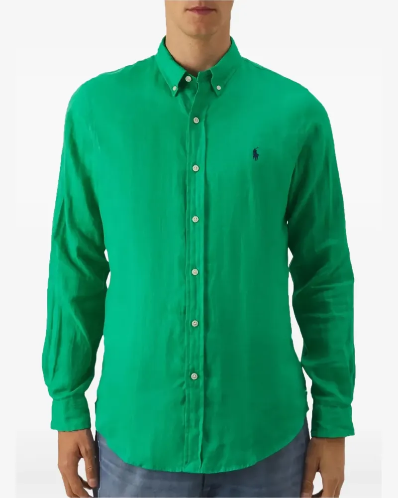 Ralph Lauren Klassisches Jerseyhemd - Grün Grün