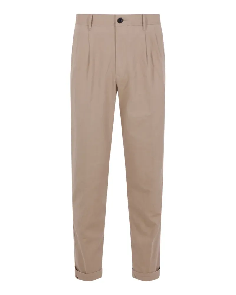 Incotex pleated trousers - Nude Nude
