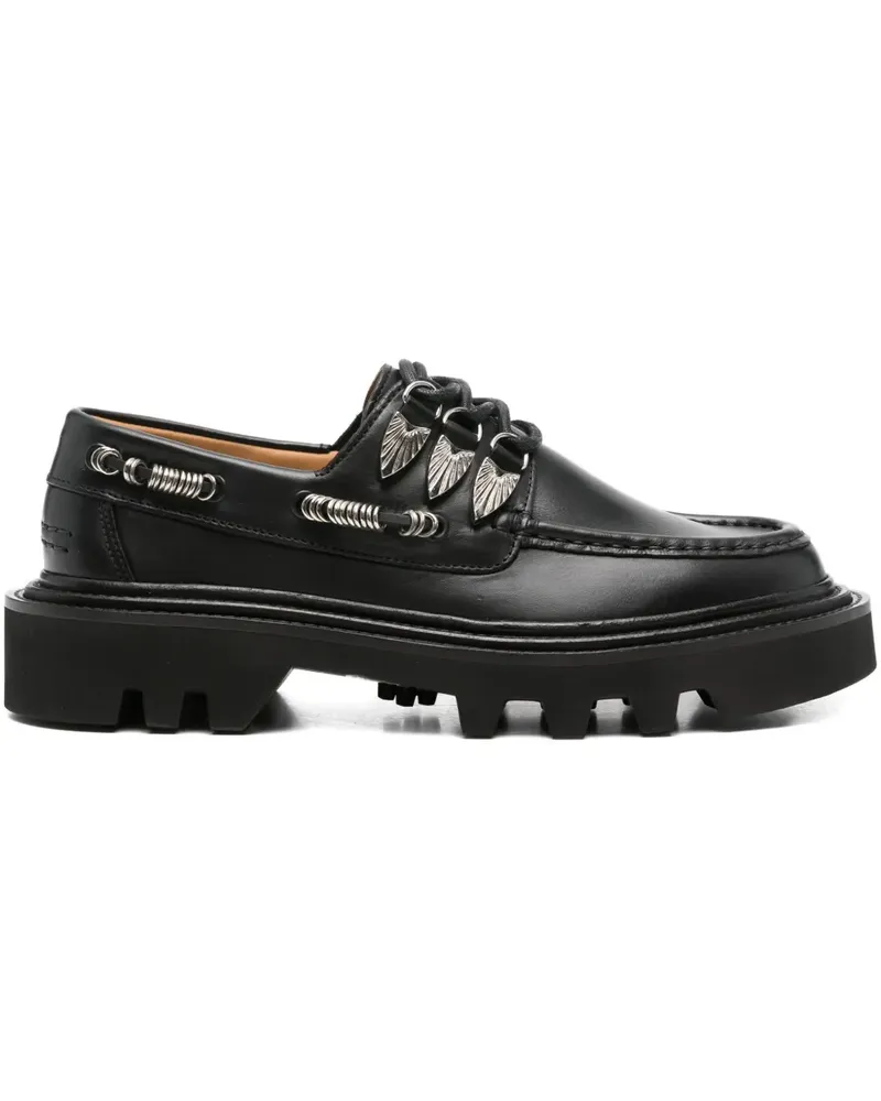Toga Klassische Loafer - Schwarz Schwarz