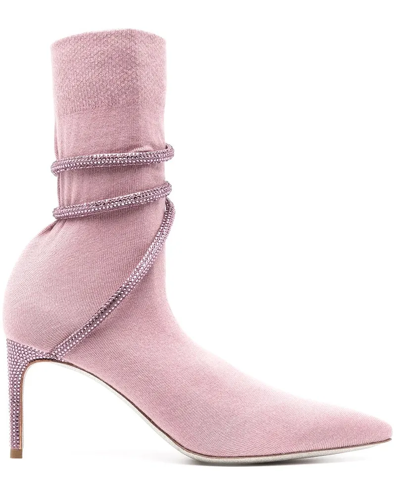 René Caovilla Cleo Stiefeletten - Rosa Rosa