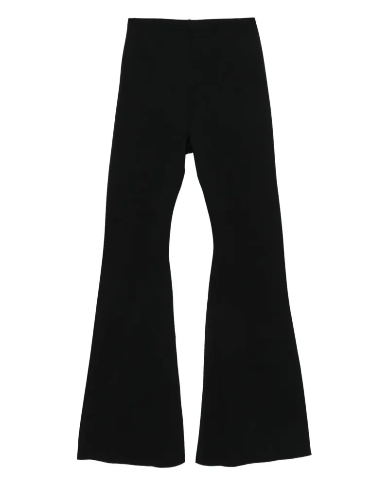 Rick Owens Lilies flared trousers - Schwarz Schwarz