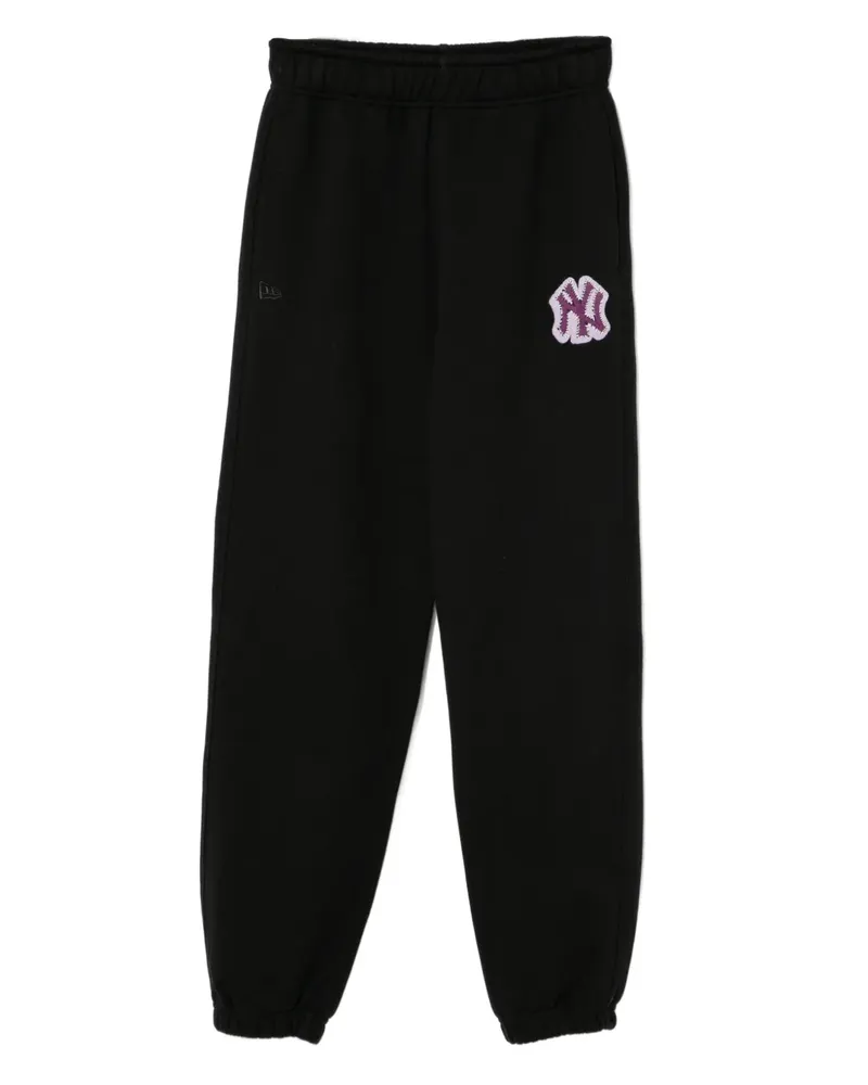 New Era Hose mit Logo-Stickerei - Schwarz Schwarz