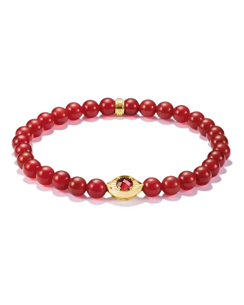 Thomas Sabo agate eye-bead bracelet - Gold Gold