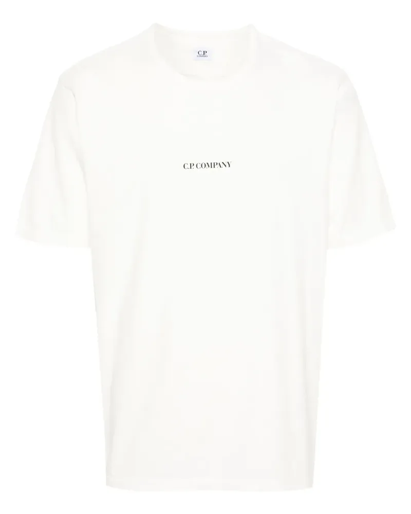 C.P. Company T-Shirt mit Logo-Print - Nude Nude