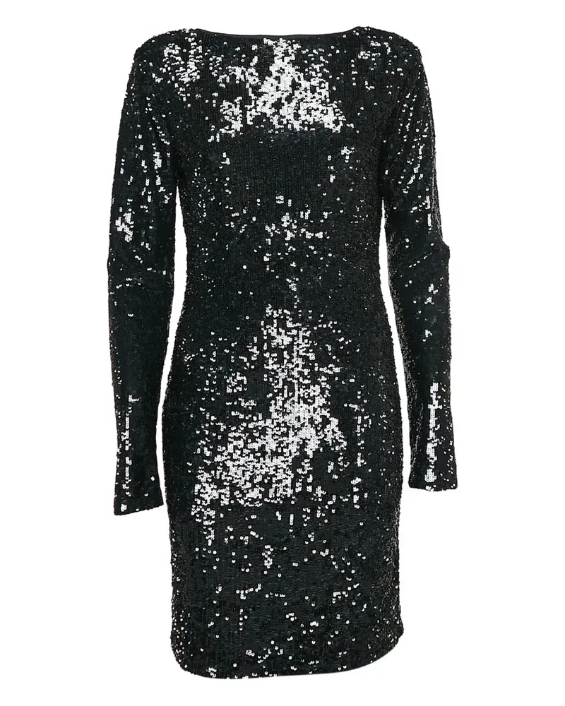 Joseph Kleid mit Pailletten - Schwarz Schwarz