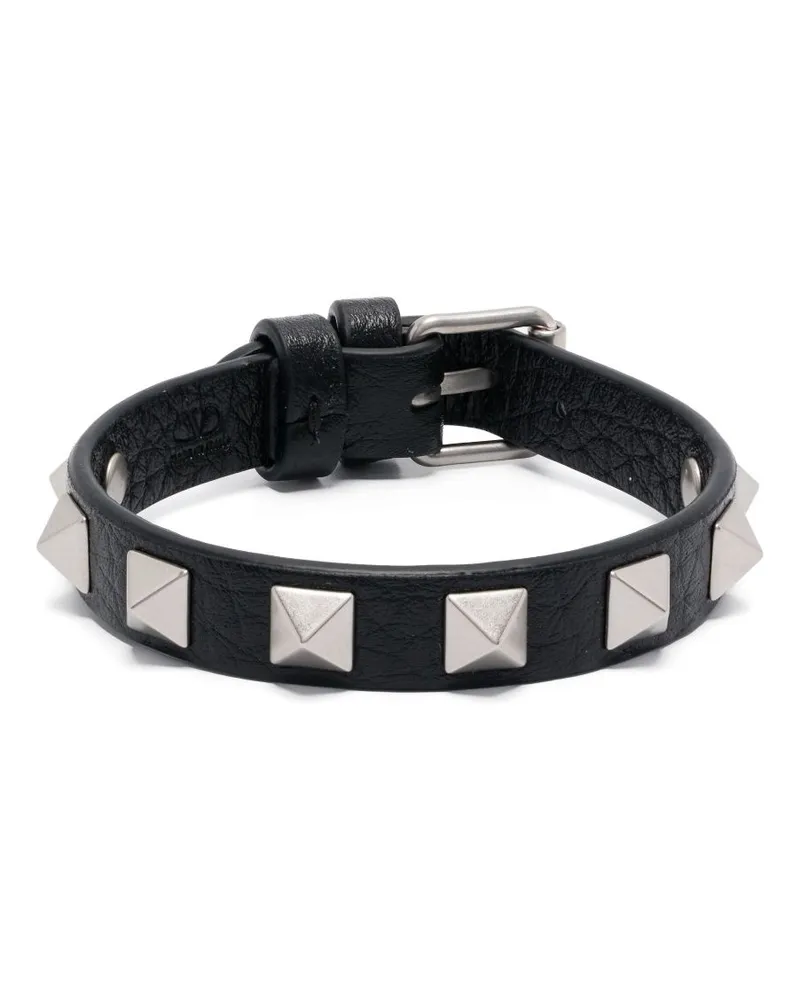 Valentino Garavani Rockstud Lederarmband rockstud Schwarz