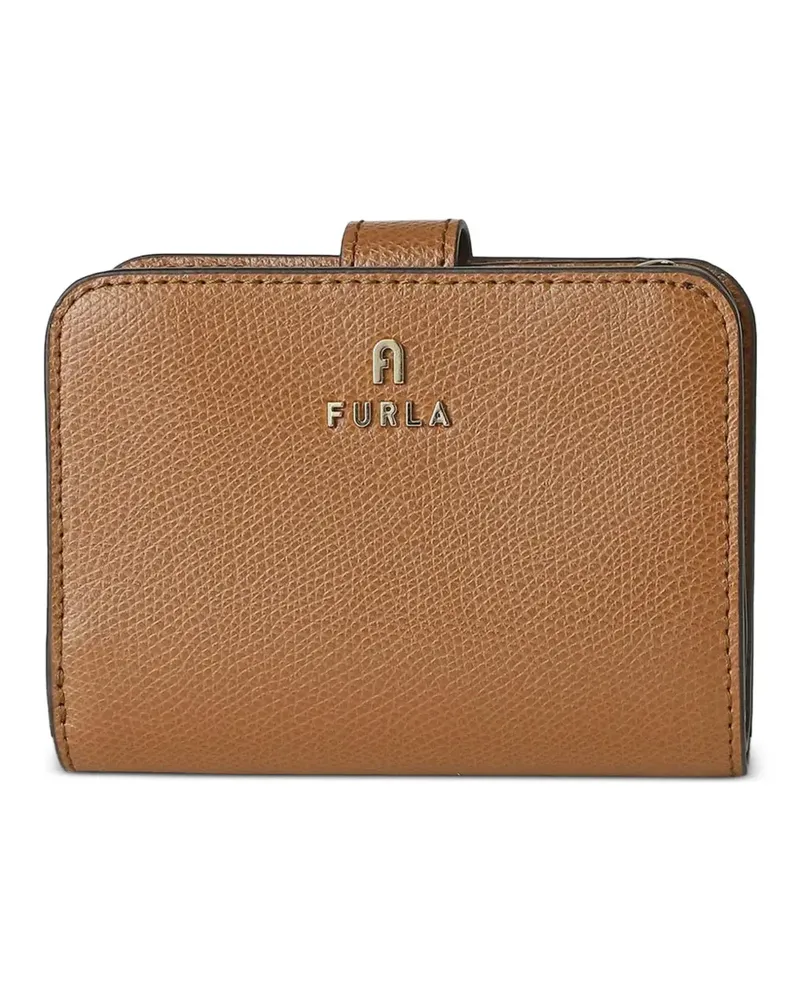 Furla Camelia logo-plaque wallet - Nude Nude