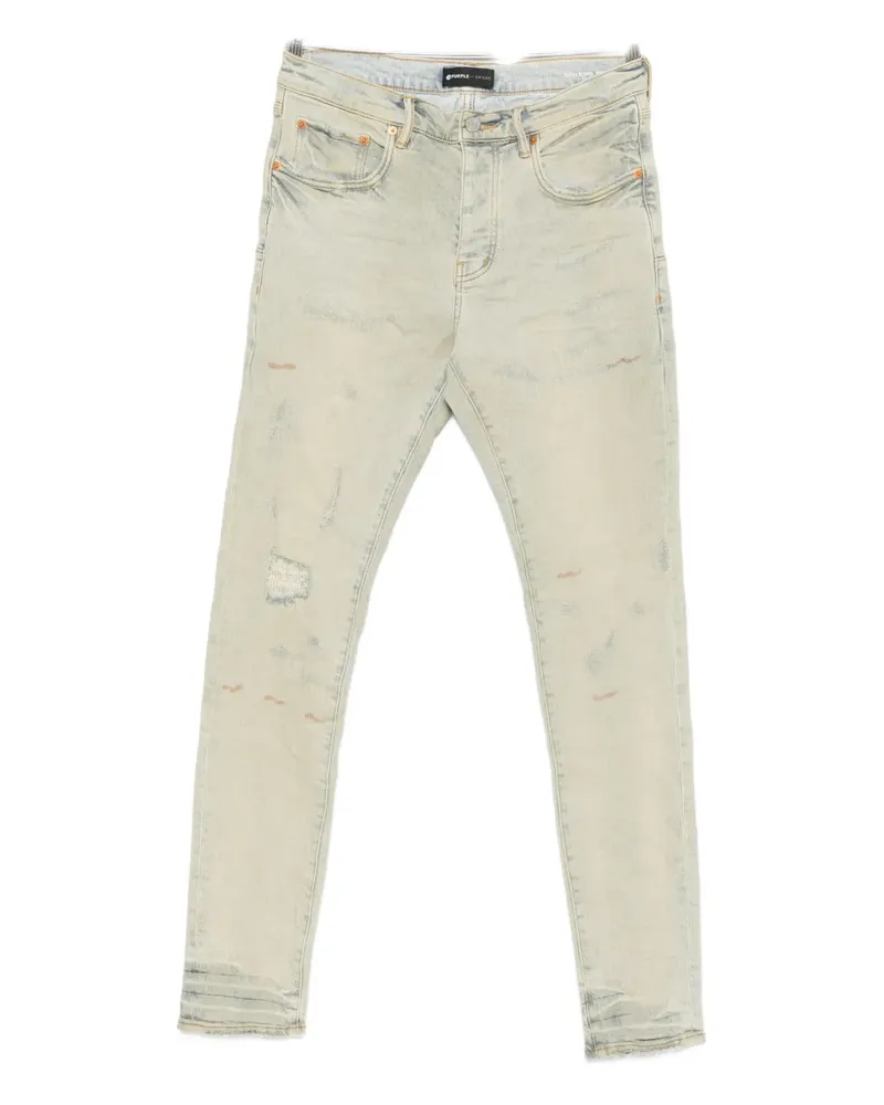 PURPLE BRAND distressed-effect jeans - Blau Blau
