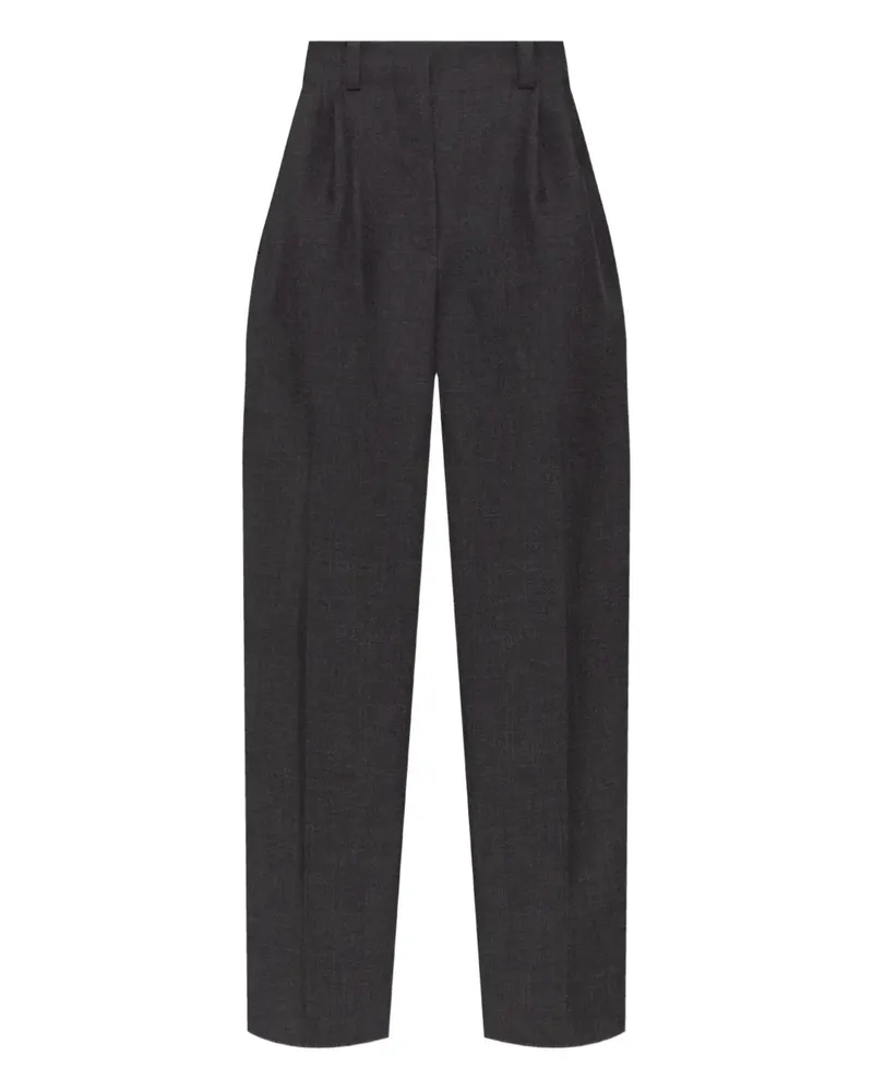 Givenchy Hose mit Bundfalten - Grau Grau