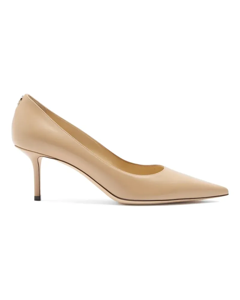 Jimmy Choo Love pointed pumps - Nude Nude