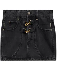 Isabel Marant Paulina Jeans-Minirock Grau