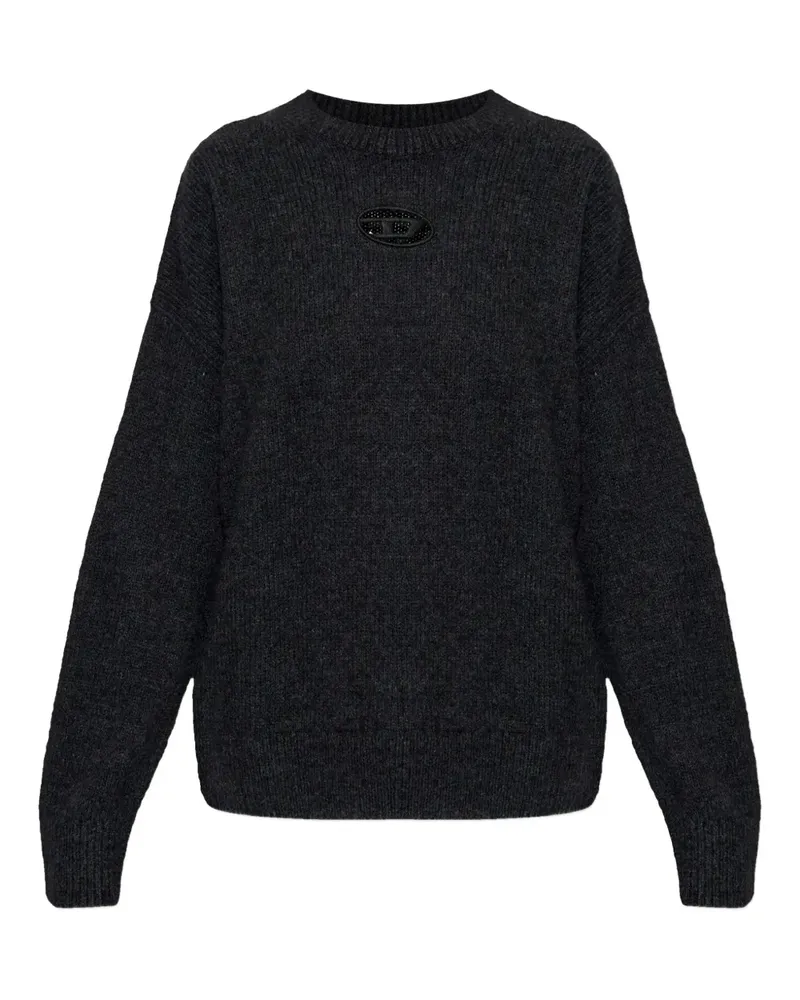 Diesel M-Areeta Pullover mit Cut-Out - Grau Grau