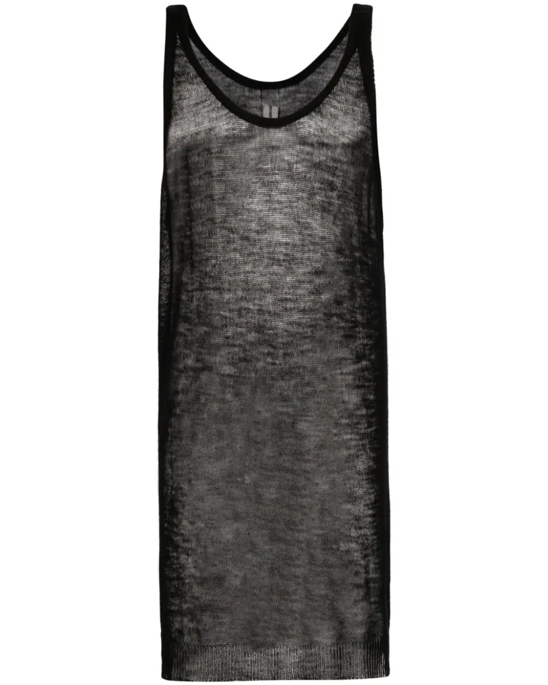 Rick Owens Runaway Cunt Tanktop - Schwarz Schwarz