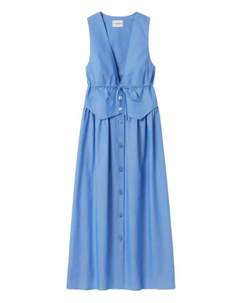 Claudie Pierlot Klassisches Kleid - Blau Blau