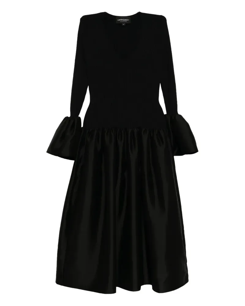 Cynthia Rowley Klassisches Kleid - Schwarz Schwarz