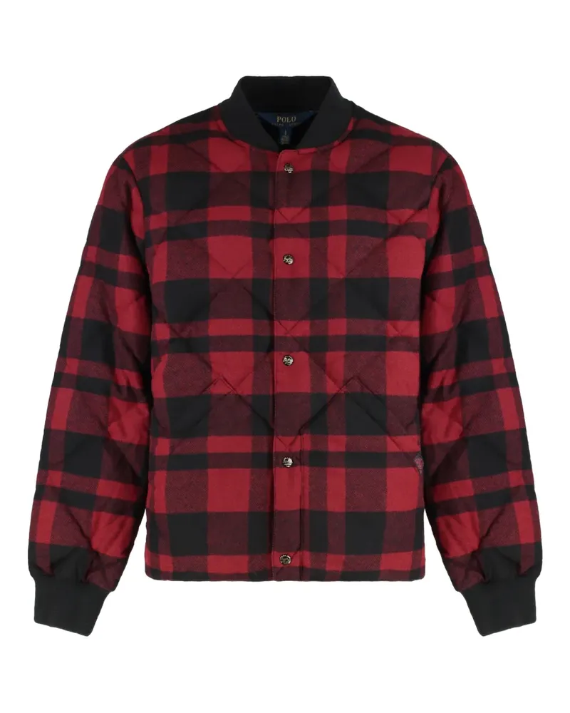 Ralph Lauren Karierte Jacke - Rot Rot
