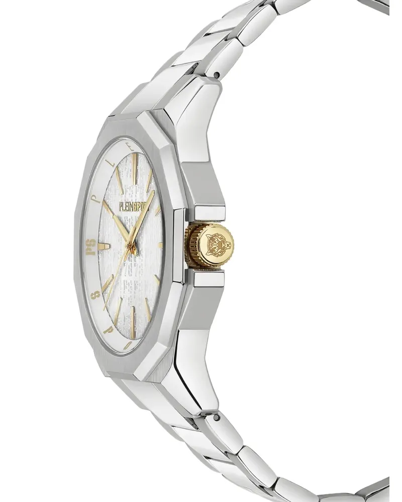 Philipp Plein stainless steel onyx 42mm watch - Weiß Weiß