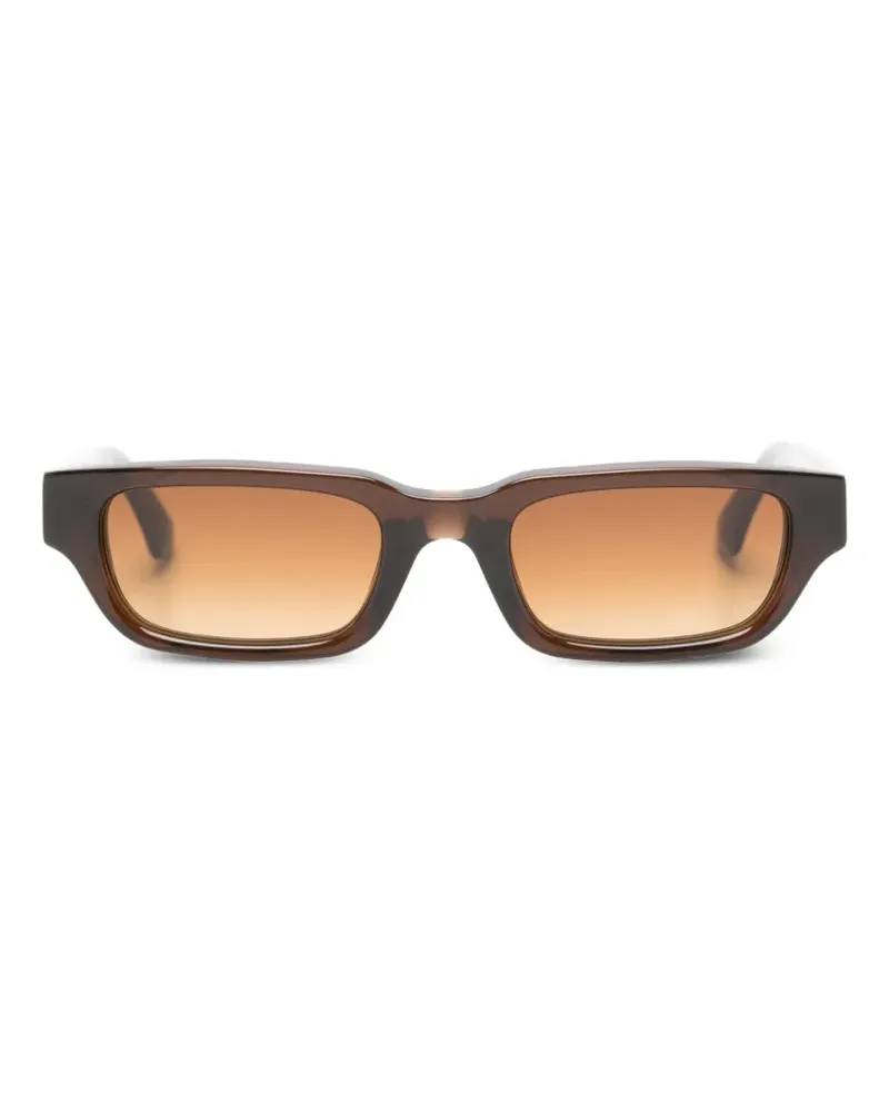 CHIMI Core 10 rectangle-frame sunglasses - Braun Braun