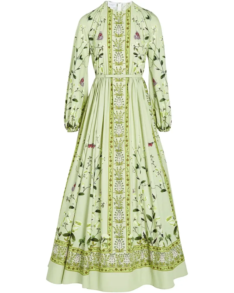 Giambattista Valli Kleid mit Print - Grün Grün
