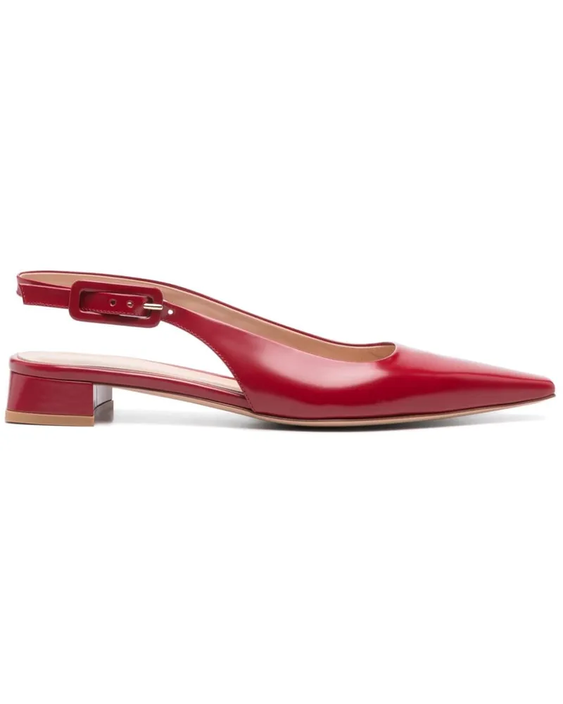 Gianvito Rossi Lindsay Slingback-Pumps 20mm - Rot Rot