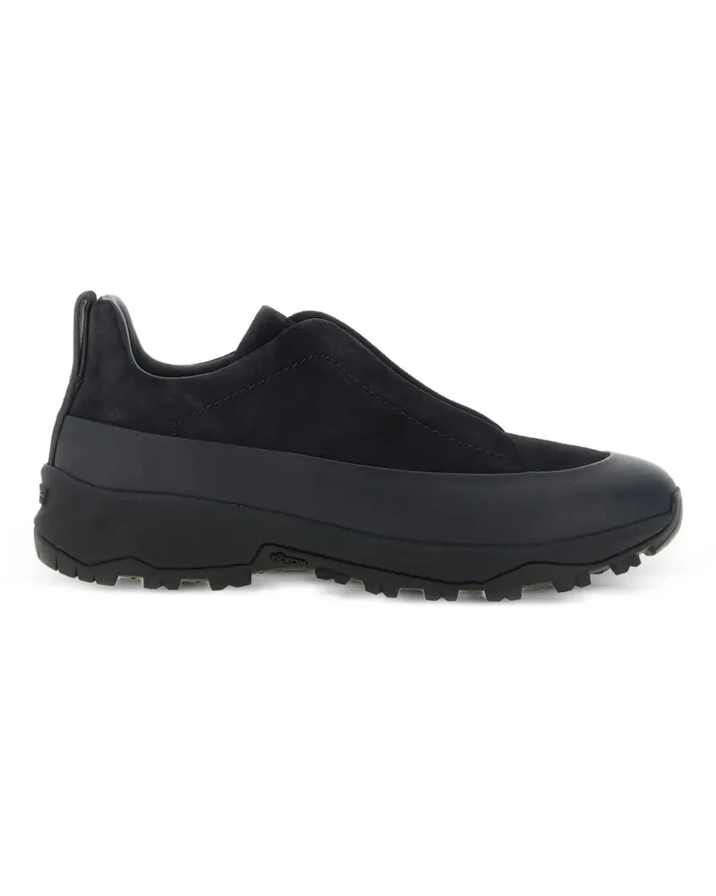 Ermenegildo Zegna Triple Stitch™ Monte Sneakers in Marineblau Blau