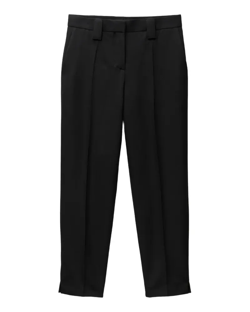 Versace grain de poudre wool pants - Schwarz Schwarz