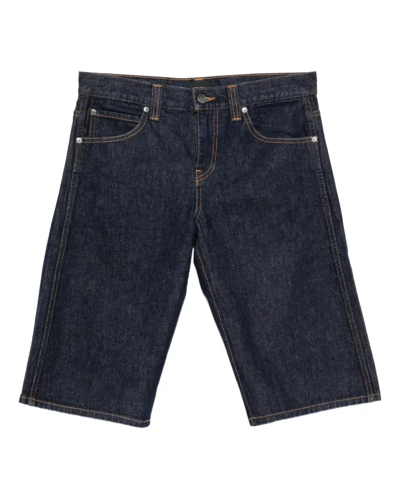 KHAITE Kinga Shorts - Blau Blau