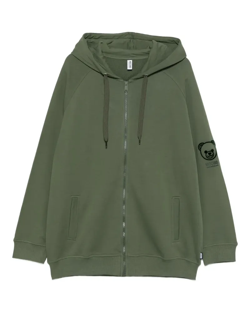 Moschino Klassischer Hoodie - Grün Grün