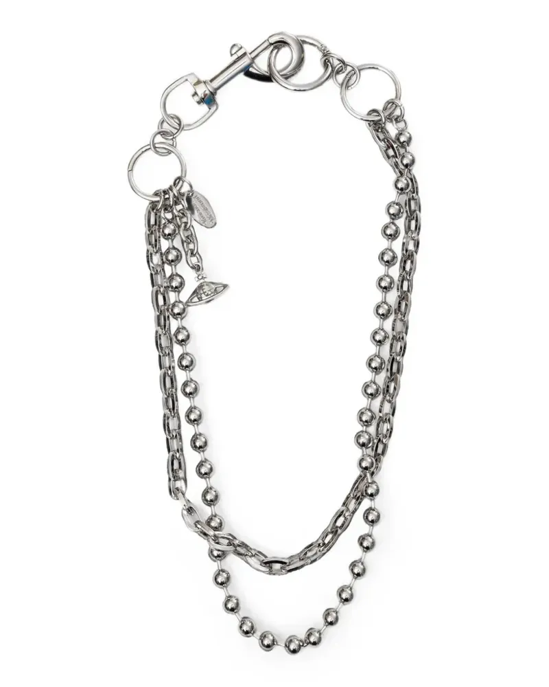 Vivienne Westwood Orb Gürtelkette im Layering-Look - Silber Silber