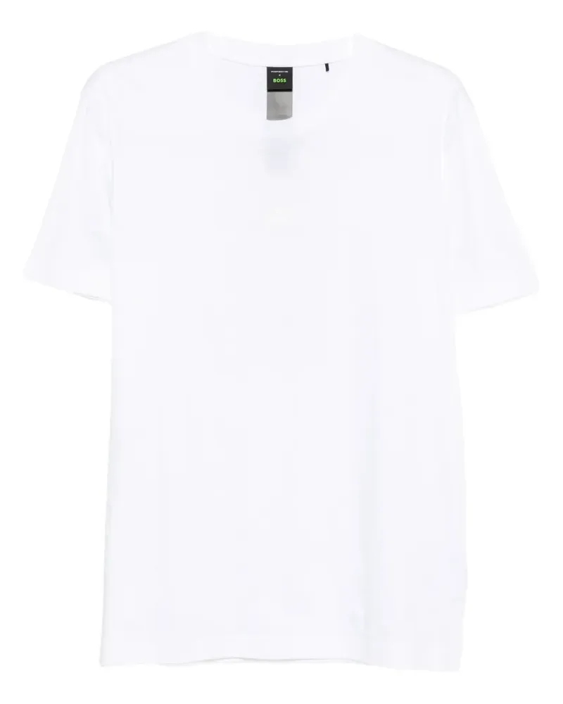 HUGO BOSS x Porsche T-Shirt mit grafischem Print - Weiß Weiß