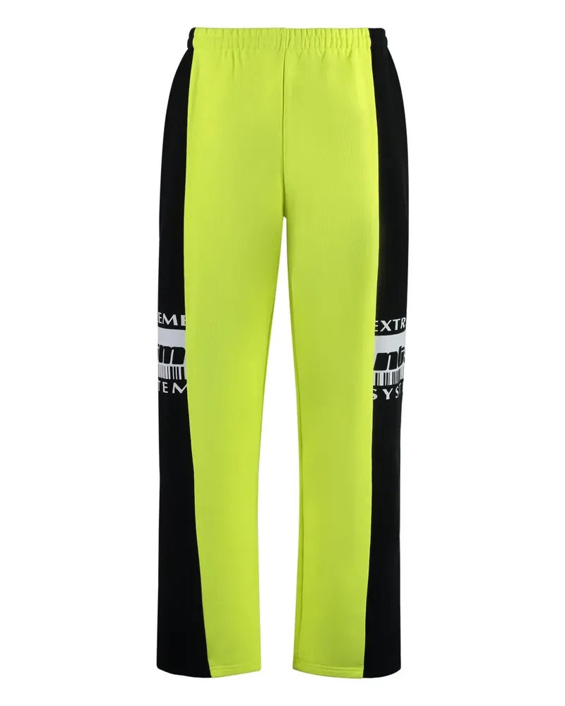 VETEMENTS Jogginghose aus Baumwolle - Gelb Gelb