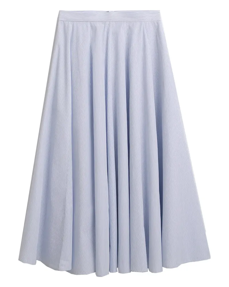Gant A~line striped skirt - Blau Blau