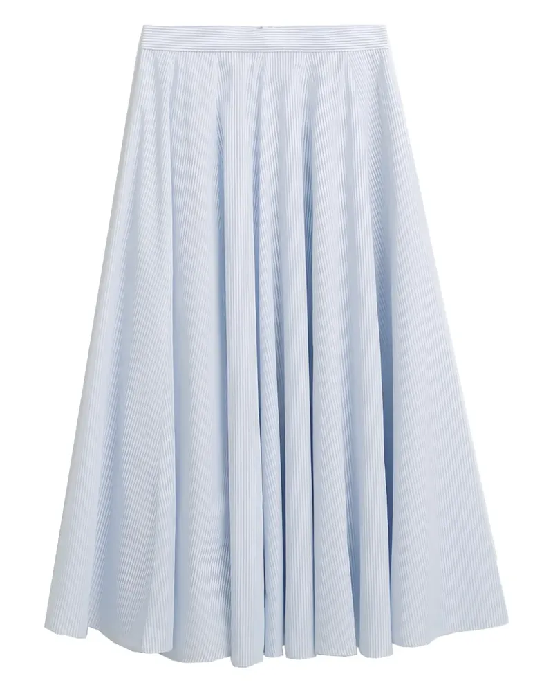 Gant A~line striped skirt - Blau Blau
