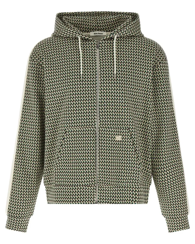 Wales Bonner Power Hoodie Sweatshirt - Grün Grün