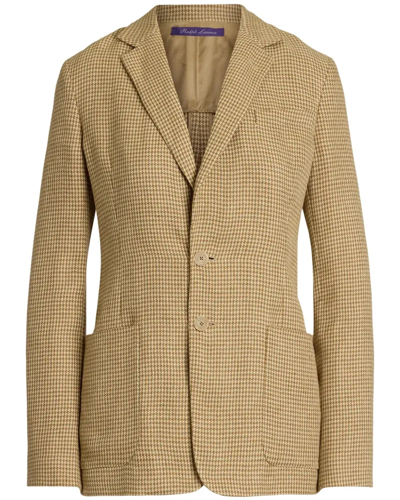 Ralph Lauren Hailey Tweed-Blazer - Nude Nude