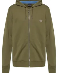 Paul Smith Sweatshirt mit Logo Grün