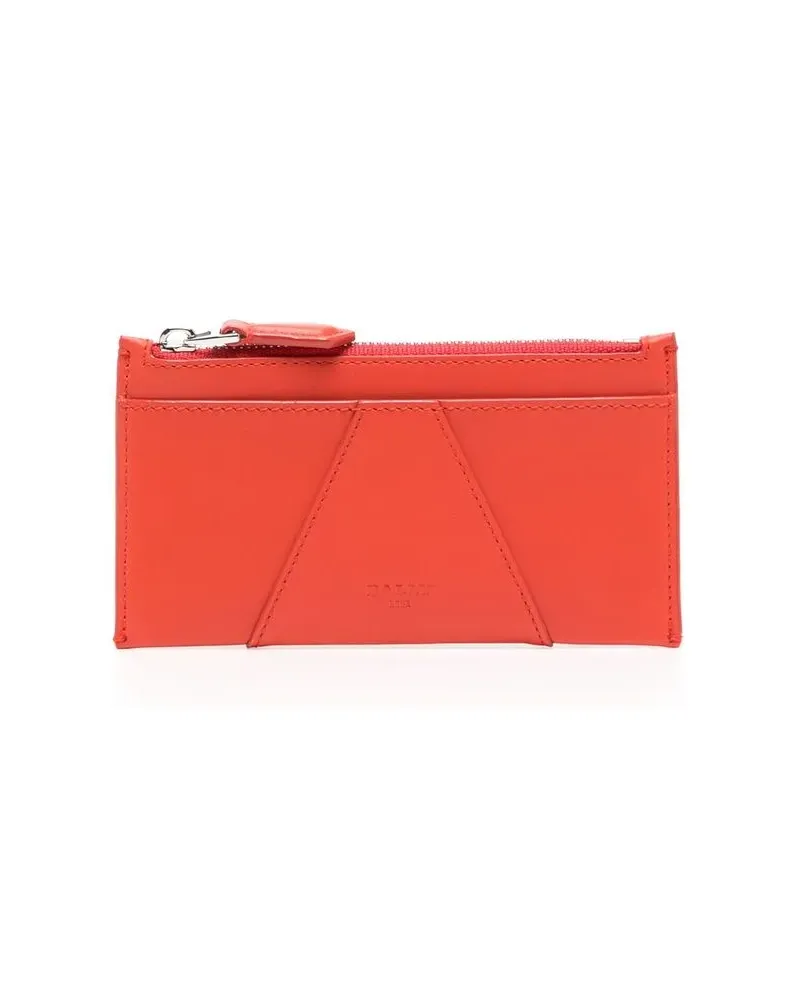 Bally Kartenetui mit Logo-Stempel - Orange Orange