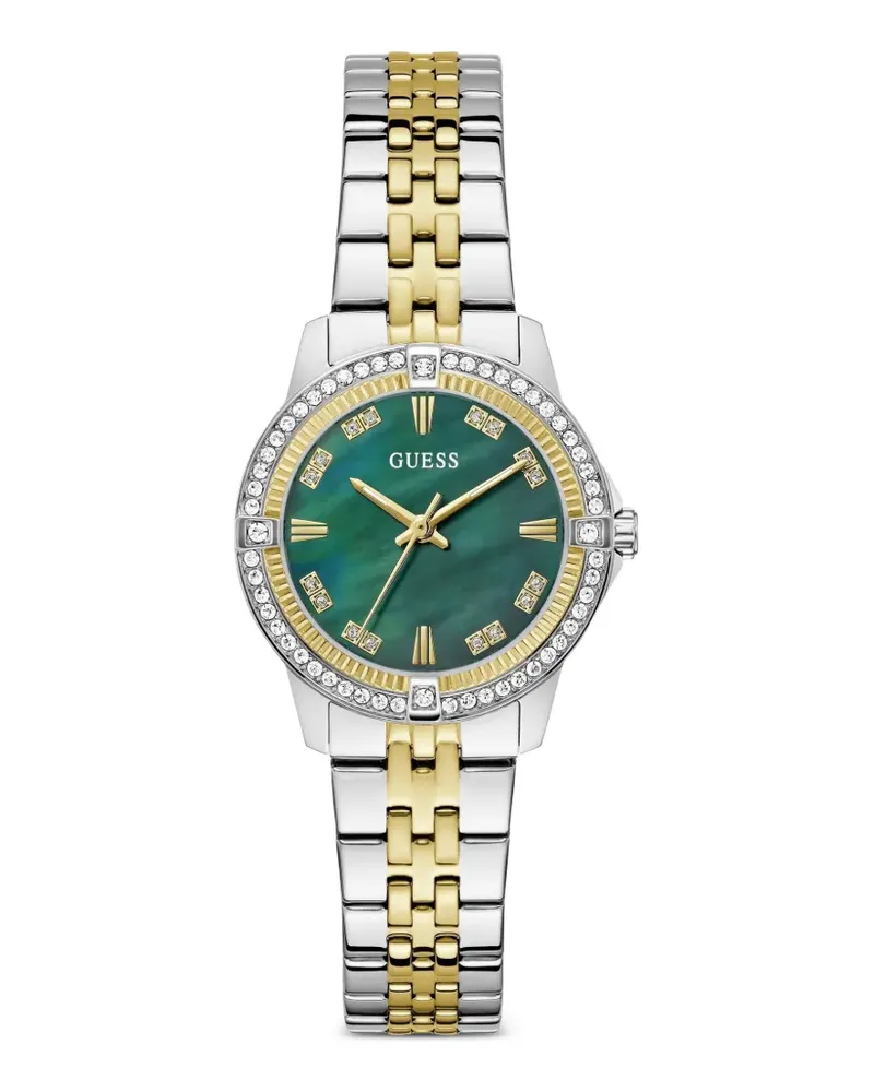 Guess Colette 32mm mit Kristallen - Grün Grün