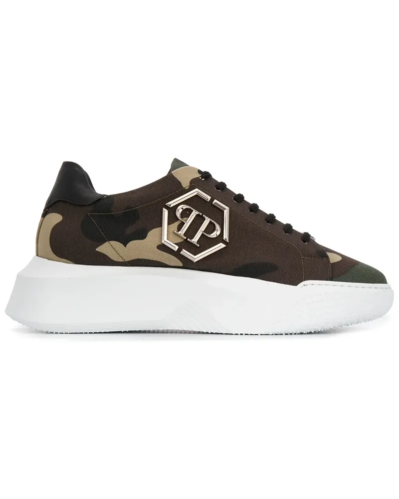 Philipp Plein Godzilla Runner' Sneakers - Braun Braun