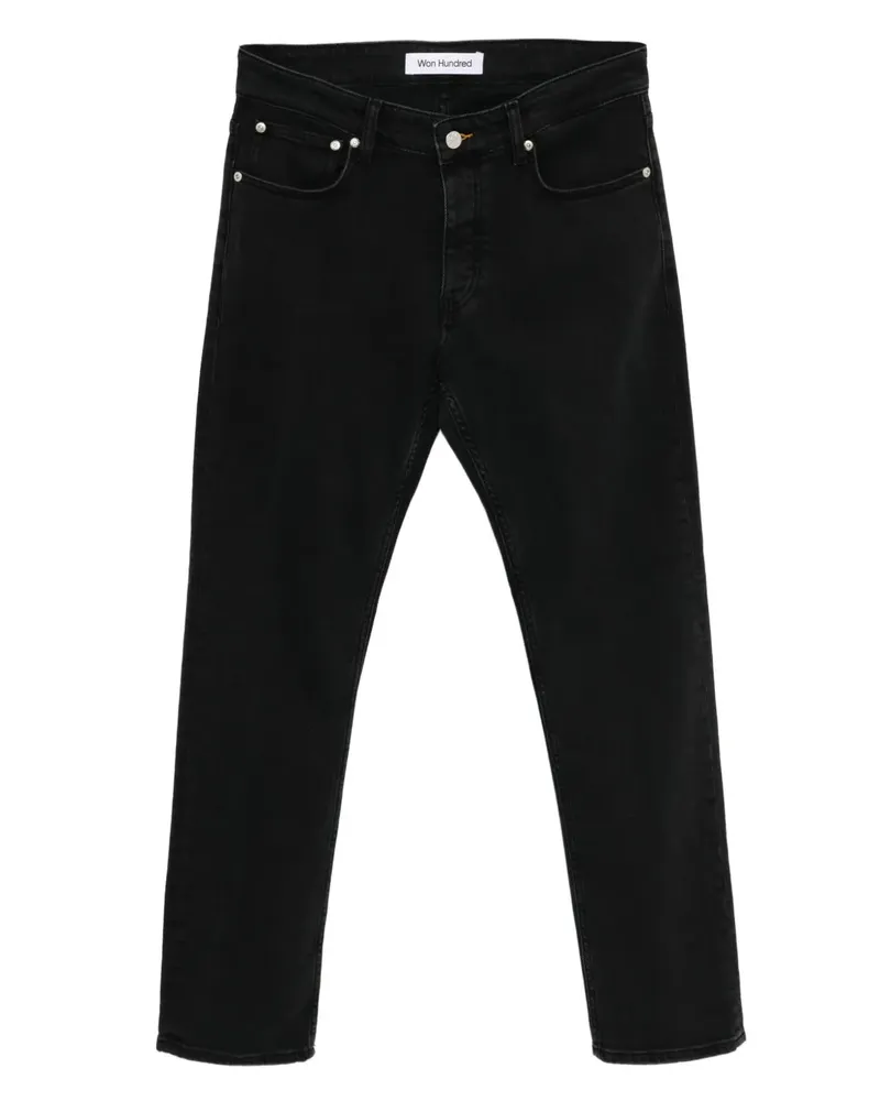 Won Hundred Archer Jeans - Schwarz Schwarz