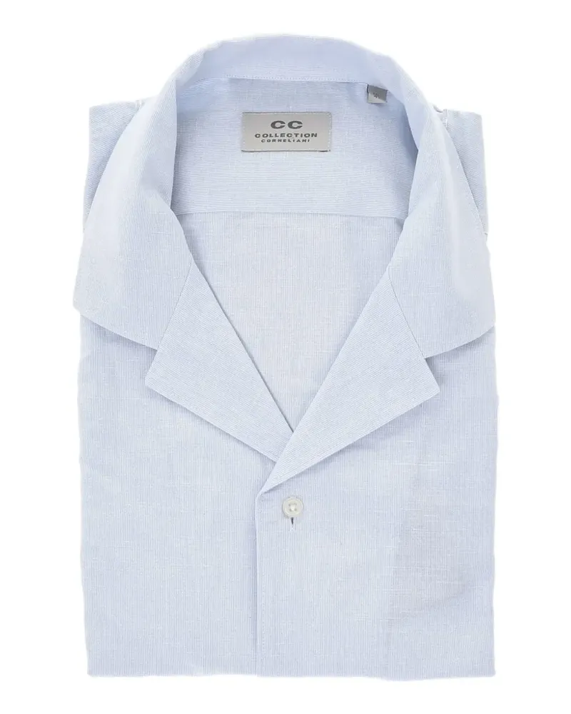 Corneliani stripe-pattern shirt - Blau Blau