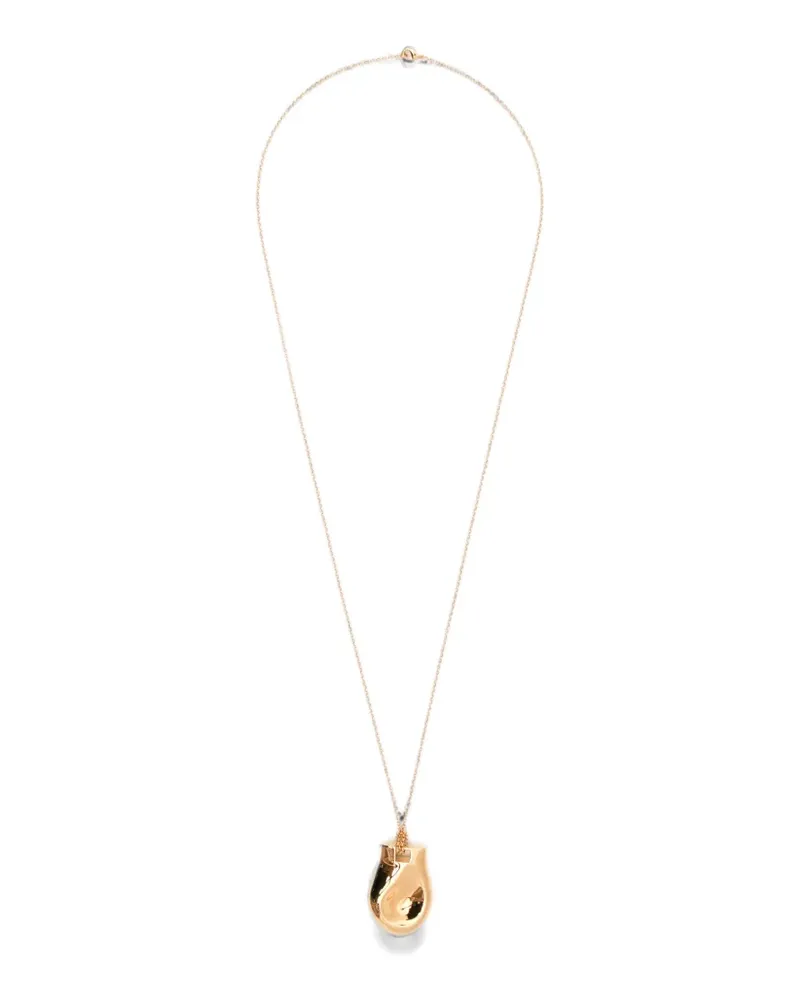 KHAITE sculptural-pendant necklace - Gold Gold