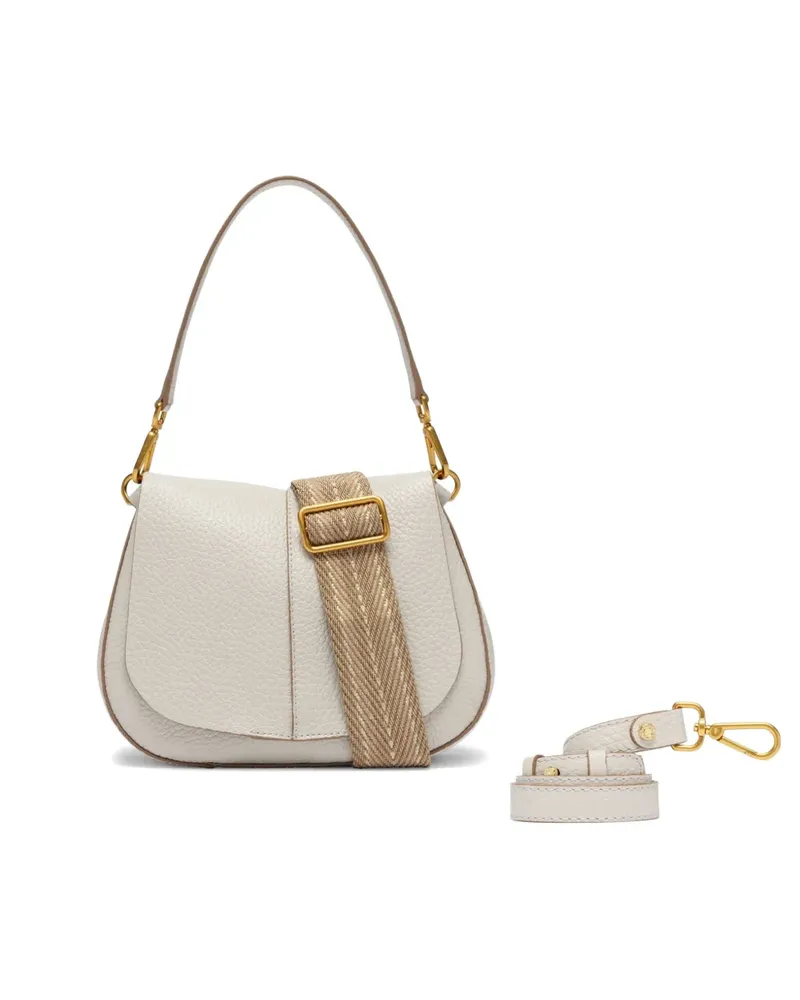 Gianni Chiarini Helena leather shoulder bag - Weiß Weiß