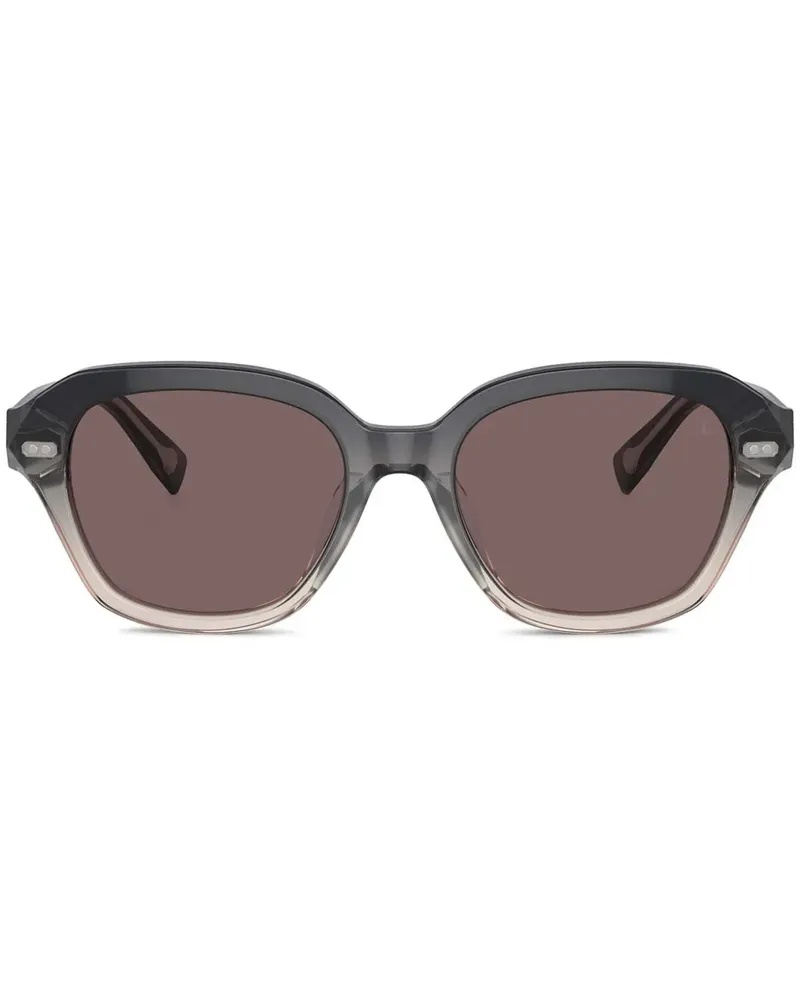 Brunello Cucinelli Sonnenbrille mit Cat-Eye-Gestell - Grau Grau