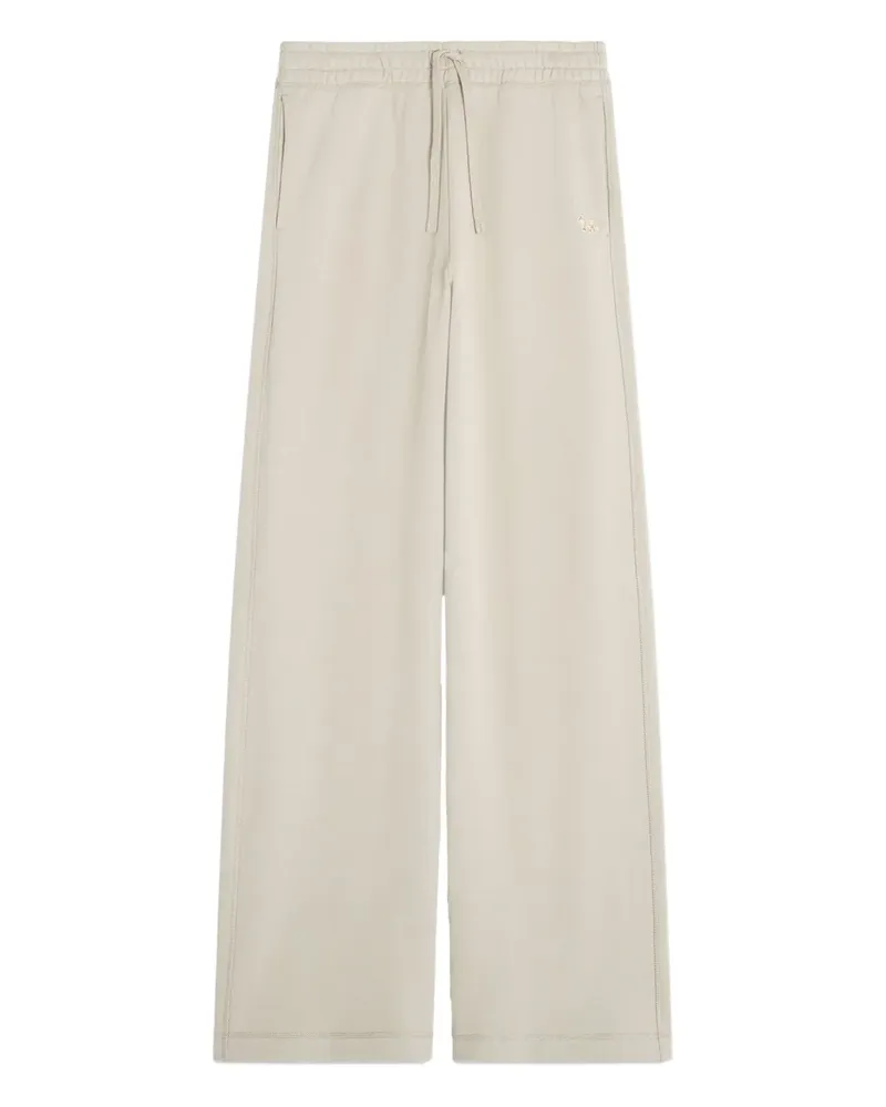 Kitsuné drawstring-detail track pants - Nude Nude