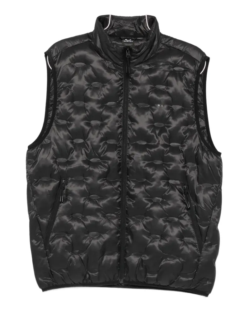 Oakley Whirl quilted gilet - Schwarz Schwarz