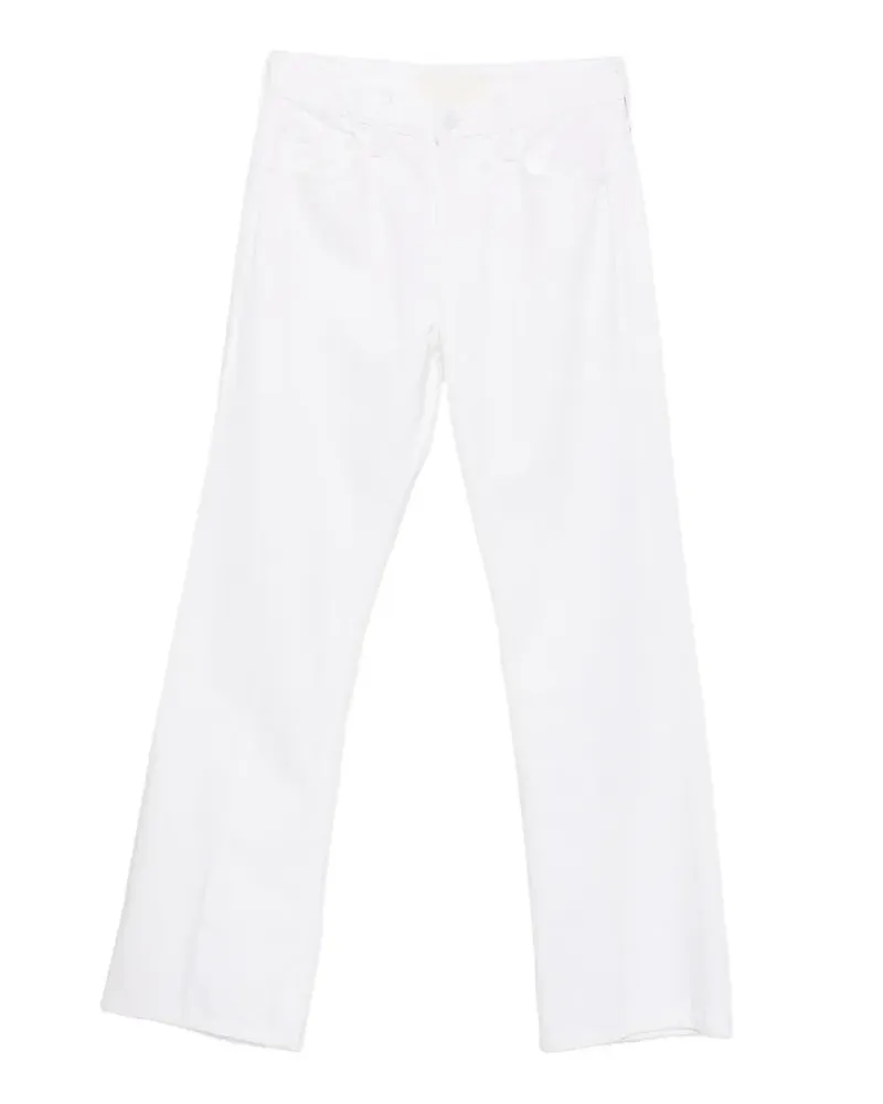 Mother high-waisted flared-leg jeans - Weiß Weiß