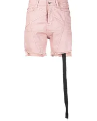 DRKSHDW by Rick Owens Shorts mit ausgefranstem Saum Rosa