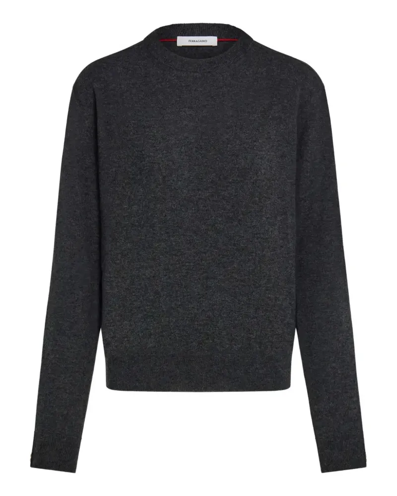 Ferragamo Klassischer Pullover - Grau Grau
