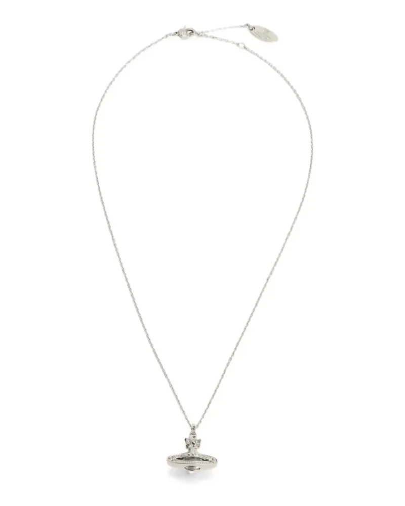 Vivienne Westwood small Pina Orb necklace - Silber Silber